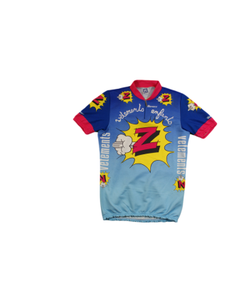 Maillot vélo rétro Santini team Z les ligaments