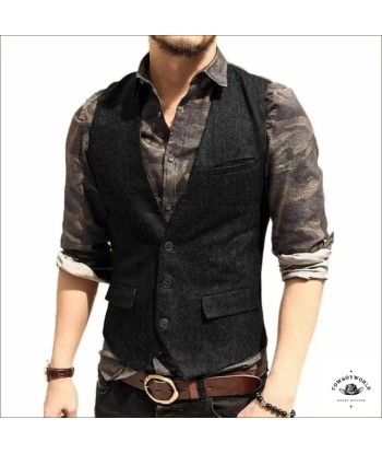 Gilet Cowboy Homme livraison gratuite