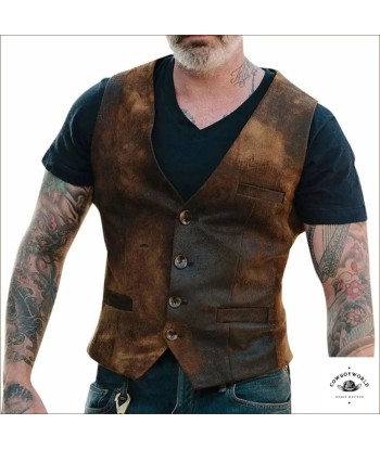 Gilet Sans Manches Cowboy Homme hantent personnes