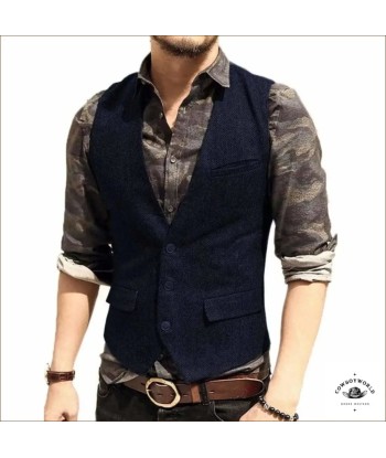 Gilet Cowboy Homme livraison gratuite