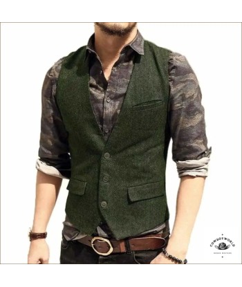 Gilet Cowboy Homme livraison gratuite