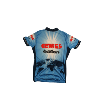 Maillot vélo rétro Biemme Gewiss Bianchi Vous souhaitez 