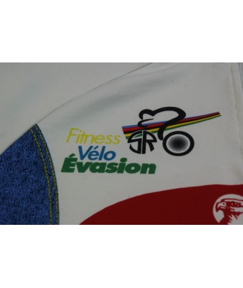 Maillot cyclisme vintage Carrera Fitness vélo évasion offre 