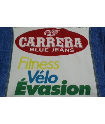 Maillot cyclisme vintage Carrera Fitness vélo évasion offre 