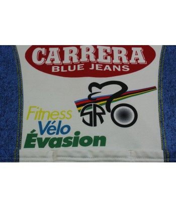 Maillot cyclisme vintage Carrera Fitness vélo évasion offre 