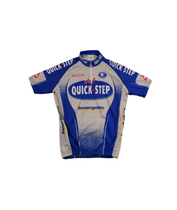 Maillot vélo vintage Vermarc Quick Step Time Innergetic Le coq sportif plus qu'un jeu 