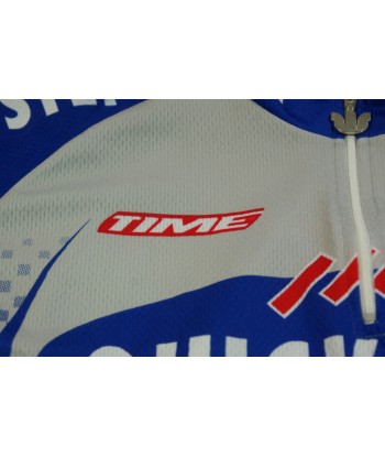 Maillot vélo vintage Vermarc Quick Step Time Innergetic Le coq sportif plus qu'un jeu 