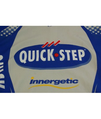 Maillot vélo vintage Vermarc Quick Step Time Innergetic Le coq sportif plus qu'un jeu 