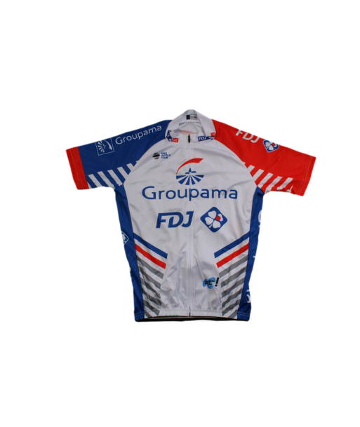 Maillot cyclisme vintage Coolmax Française des jeux Groupama UCI Lapierre pas cher