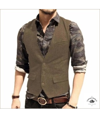 Gilet Cowboy Homme livraison gratuite