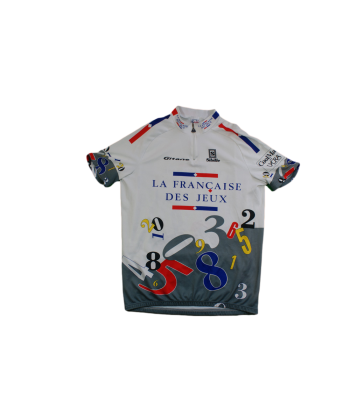 Maillot vélo vintage Sibille Française des jeux Gitane Coolmax solde