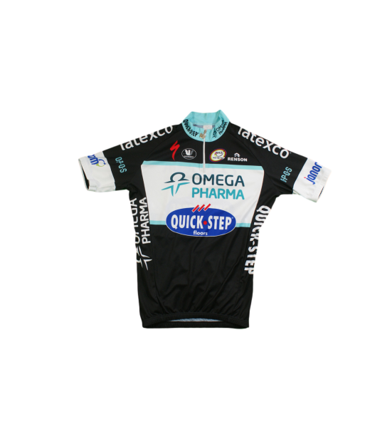 Maillot vélo vintage Vermarc Omega Pharma Quick Step Renson Latexco livraison gratuite