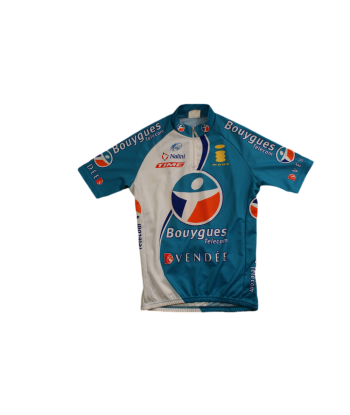 Maillot vélo rétro Nalini Bouygues Telecom Mode Time UCI basket pas cher