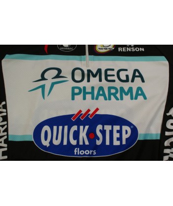 Maillot vélo vintage Vermarc Omega Pharma Quick Step Renson Latexco livraison gratuite