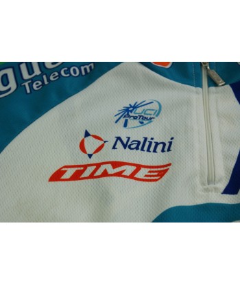 Maillot vélo rétro Nalini Bouygues Telecom Mode Time UCI basket pas cher