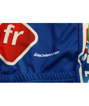 Maillot vélo rétro b'Twin Française des jeux UCI Lapierre Le bleuet de France Par le système avancé 