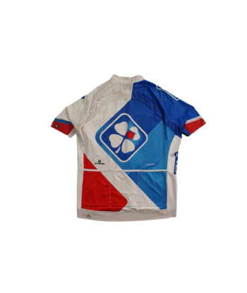 Maillot cyclisme vintage Decathlon Française des jeux Lapierre brillant des détails fins