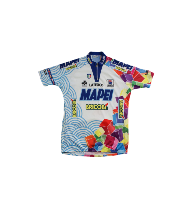 Maillot vélo vintage Sportful Bricobi Mapei Latexco Colnago 1997 à prix réduit toute l'année