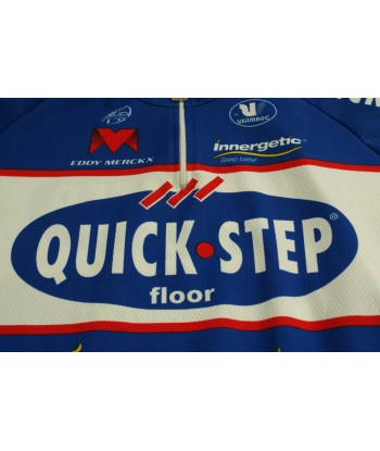 Maillot vélo rétro Vermarc Quick Step Eddy Merckx Innegertic UCI PRojob Peugeot vous aussi creer 