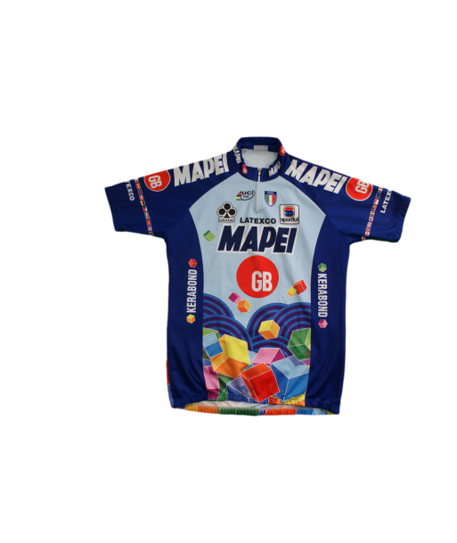 Maillot vélo rétro Sportful Mapei Colnago Latexco UCI 1995 pas chere