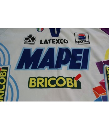 Maillot vélo vintage Sportful Bricobi Mapei Latexco Colnago 1997 à prix réduit toute l'année