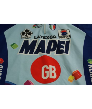 Maillot vélo rétro Sportful Mapei Colnago Latexco UCI 1995 pas chere