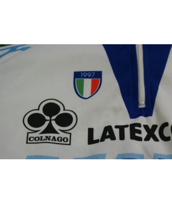 Maillot vélo vintage Sportful Mapei Bricobi Colnago Latexco 1997 de technologie