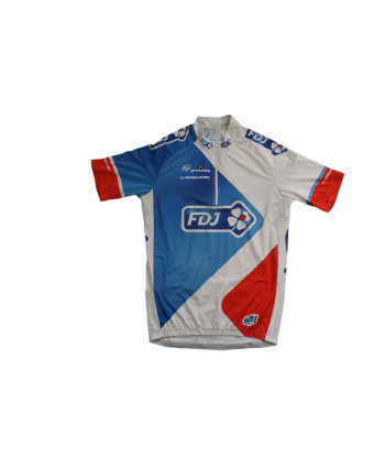 Maillot vélo vintage b'Twin Française des jeux Lapierre livraison gratuite