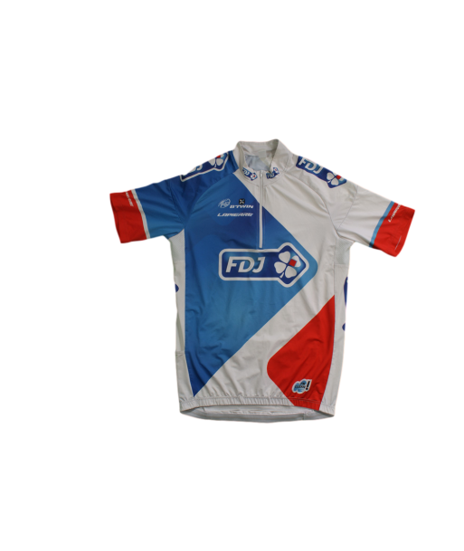 Maillot vélo vintage b'Twin Française des jeux Lapierre livraison gratuite