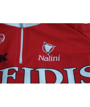 Maillot cyclisme rétro Nalini Cofidis UCI Look la colonne vertébrale