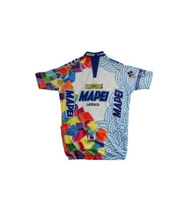 Maillot vélo vintage Sportful Mapei Bricobi Colnago Latexco 1997 de technologie