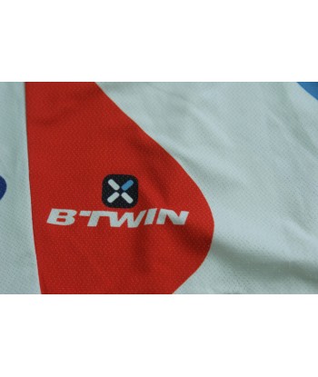 Maillot vélo vintage b'Twin Française des jeux Lapierre livraison gratuite