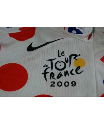 Maillot à pois vélo rétro Nike Carrefour Tour de France 2009 online