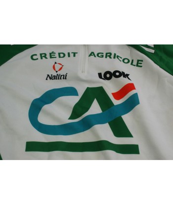 Maillot vélo rétro Nalini Crédit Agricole Look s'inspire de l'anatomie humaine