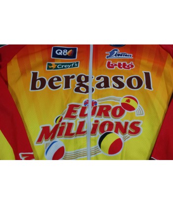 Veste vélo vintage Vermarc Lotto Bergasol Creyf's Euro Millions meilleur choix