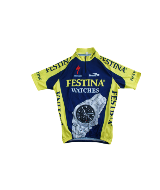 Maillot vélo vintage Biemme Festina watches Specialized votre restaurant rapide dans 