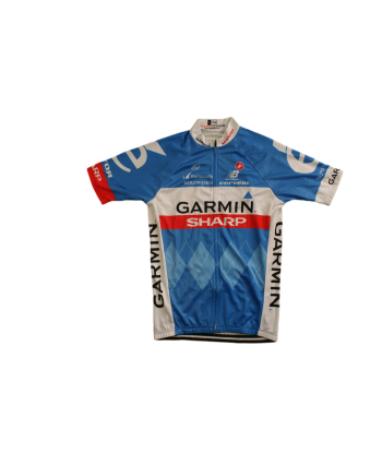 Veste vélo rétro New Balance Garmin Sharp Castelli UCI Barracuda en linge