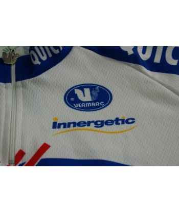 Maillot vélo rétro Vermarc Quick Step UCI Innergetic Projob vous aussi creer 