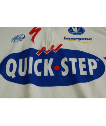 Maillot vélo rétro Vermarc Quick Step UCI Innergetic Projob vous aussi creer 