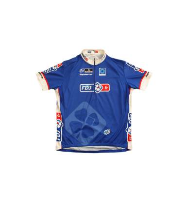 Maillot vélo rétro b'Twin Française des jeux Lapierre UCI Le bleuet de France votre