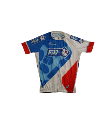 Maillot vélo rétro b'Twin Française des jeux UCI en stock