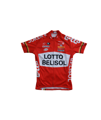 Veste cyclisme rétro Vermarc Lotto Soudal UCI est présent 