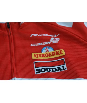 Veste cyclisme rétro Vermarc Lotto Soudal UCI est présent 