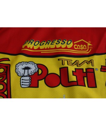 Maillot vélo rétro Santini Polti McDonald's Colpack Fausto Coppi votre restaurant rapide dans 