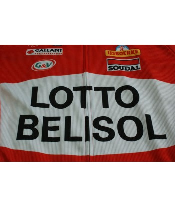 Veste cyclisme rétro Vermarc Lotto Soudal UCI est présent 