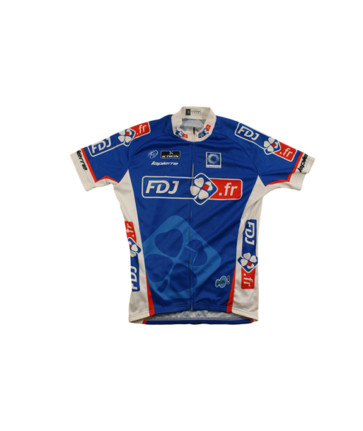 Maillot vélo vintage b'Twin Française des jeux Lapierre UCI Le bleuet de France Venez acheter