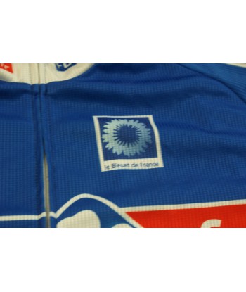 Maillot vélo vintage b'Twin Française des jeux Lapierre UCI Le bleuet de France Venez acheter