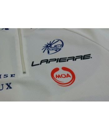 Maillot vélo vintage Moa Française des jeux Lapierre UCI d'Europe débarque