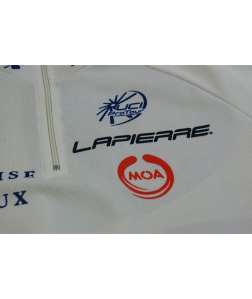 Maillot vélo vintage Moa Française des jeux Lapierre UCI d'Europe débarque