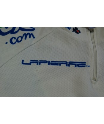 Maillot cyclisme rétro Nalini Française des jeux Lapierre de technologie